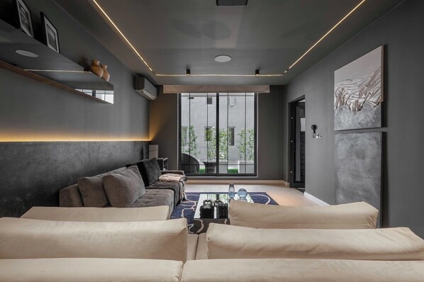 Living area - Libertini Apartments by Ken-Legend (Lekki)