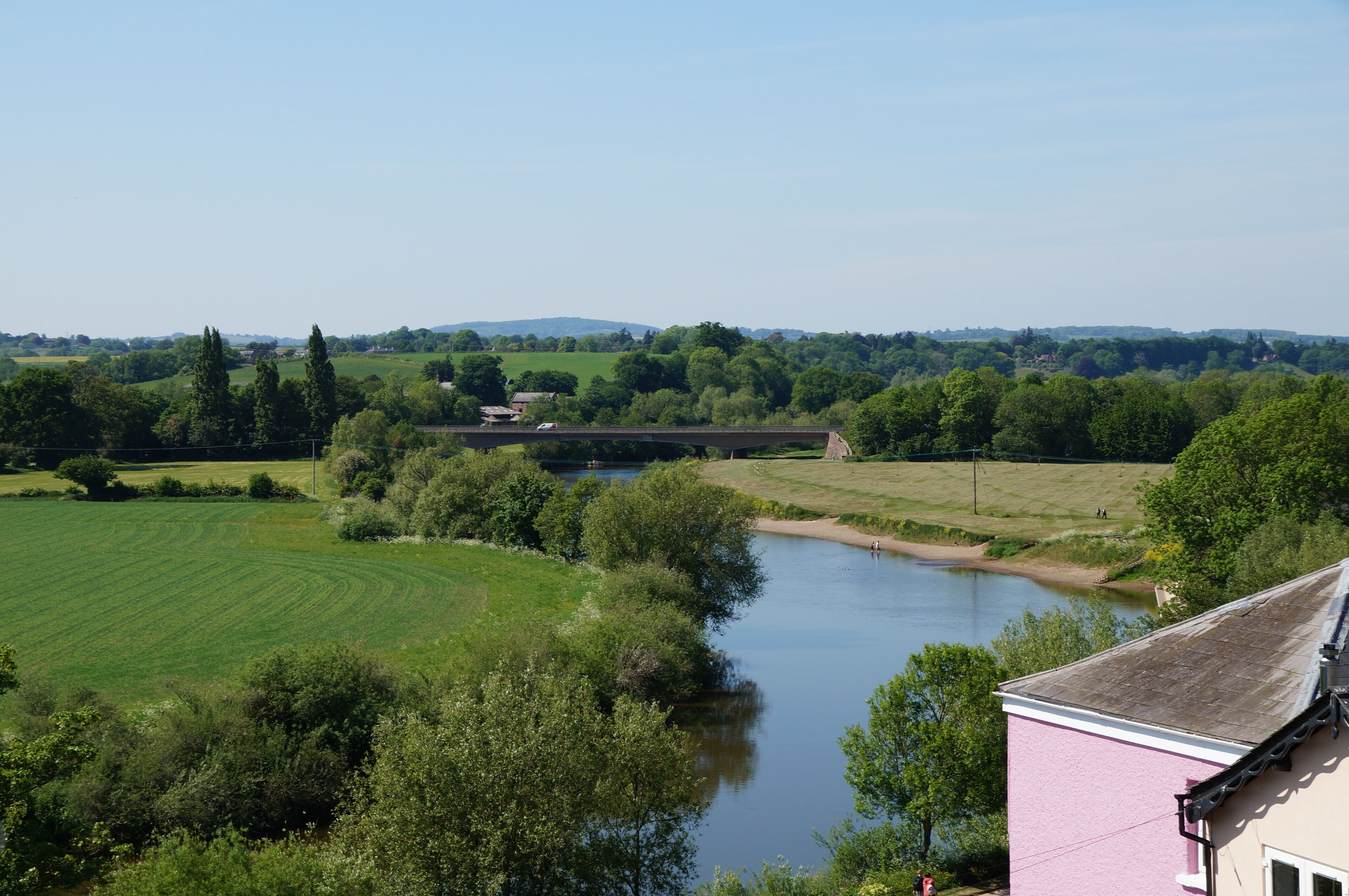 Chambre supérieure double, vue sur le fleuve | Vue de la chambre