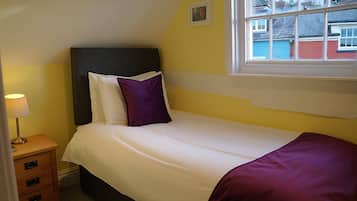 Blackout curtains, iron/ironing board, free WiFi