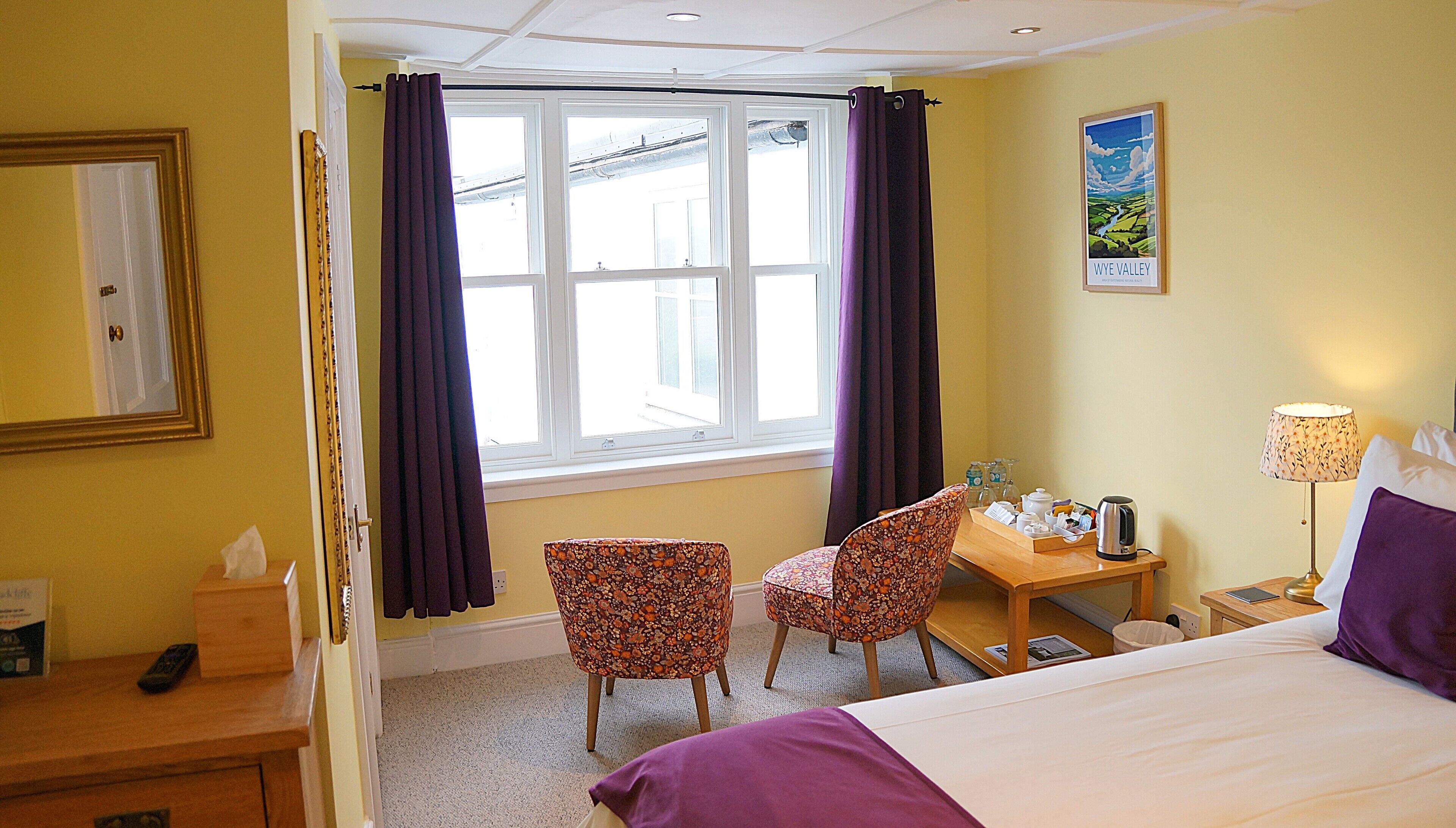 Comfort Double Room, River View | Egyptian cotton sheets, premium bedding, blackout drapes