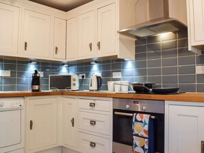 Dishwasher, highchair, cookware/dishes/utensils