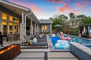 Beheizter Pool