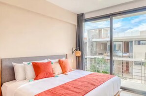 Family Apartment, 2 Bedrooms, Private Pool, Pool View | Free WiFi, bed sheets - Amena Condo Tulum  (Tulum)