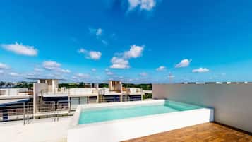 Family Apartment, 2 Bedrooms, Private Pool, Pool View | Terrace/patio