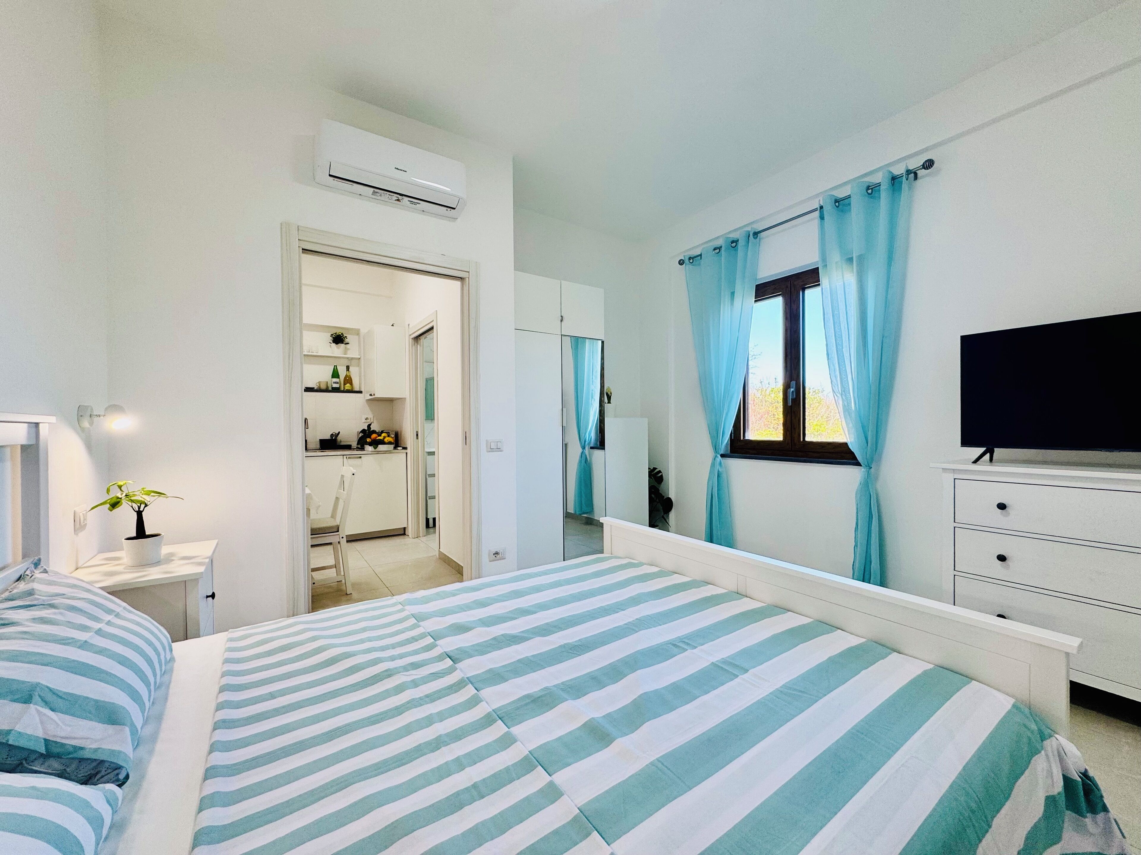 Ferienhaus, 2 Schlafzimmer, Meerblick | 2 Schlafzimmer, kostenloses WLAN, Bettwäsche