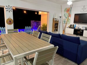 Dining - Charming 2-bedroom villa in wonderful Palmar de Ocoa with WiFi, AC (Palmar de Ocoa)