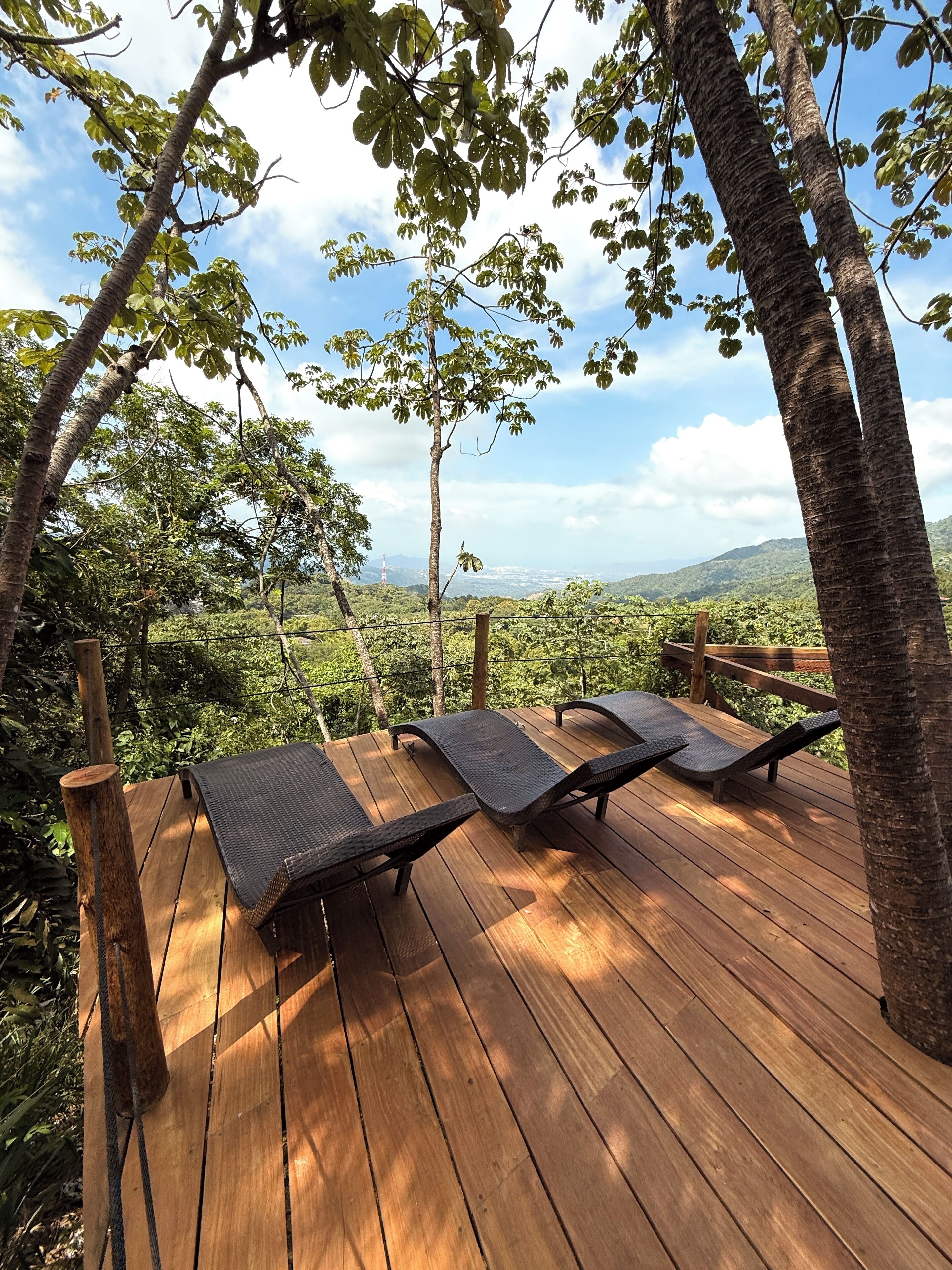 Terrasse sur le toit