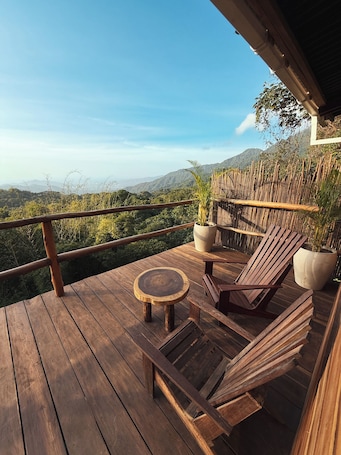 Deluxe Cabin, Ocean View | Terrace/patio