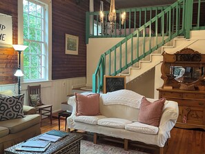 Livres, chaîne hi-fi