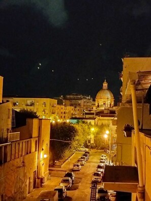 Udsigt fra overnatningsstedet