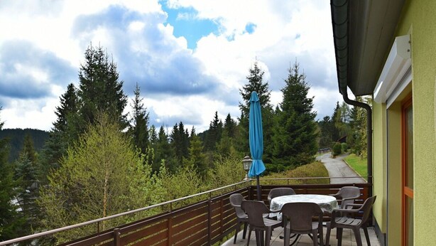 House | Outdoor dining - Holiday Home With Sauna in Wildenthal (Eibenstock)