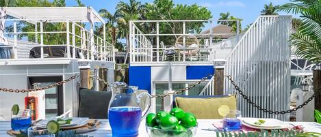 Opções para refeição ao ar livre