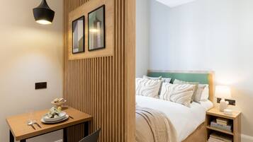 1 soveværelse, skrivebord, strygejern/strygebræt, gratis Wi-Fi