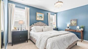 3 bedrooms, iron/ironing board, WiFi, bed sheets