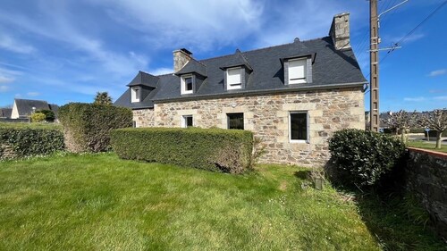 Character house close to the port of Perros-Guirec with enclosed garden.