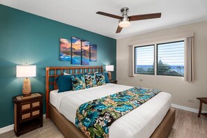 Leilighet, flere senger, havutsikt (Kailua Village#705) | 2 soverom, wi-fi (inkludert) og sengetøy