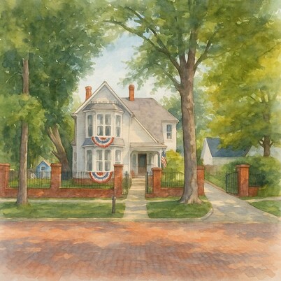 The Bootlegger’s Roost: Historic 1887 Carriage House Retreat