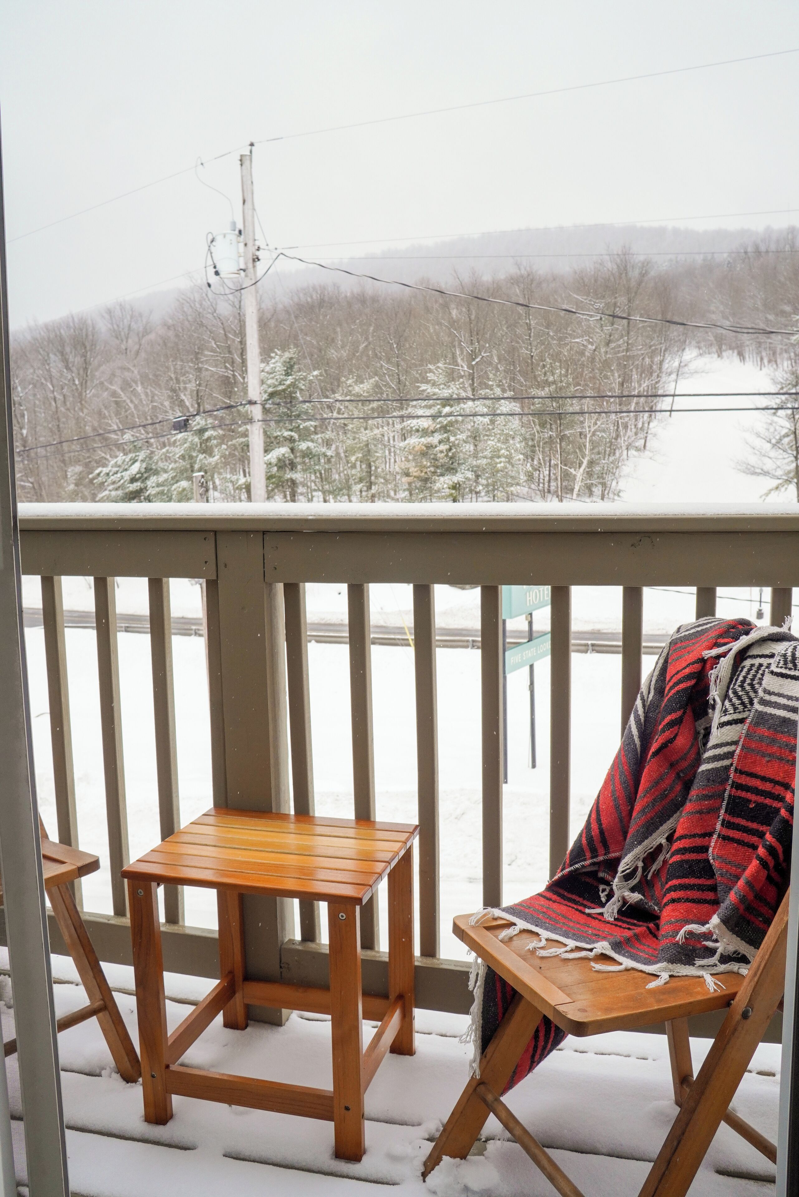 全景雙人房, 山景 | 陽台