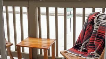 Dobbeltrom – panorama, fjellutsikt | Balkong