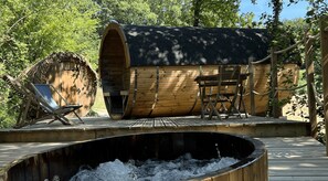 Bain à remous privé