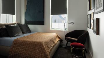 2 dormitorios, tabla de planchar con plancha, cuna de viaje y wifi