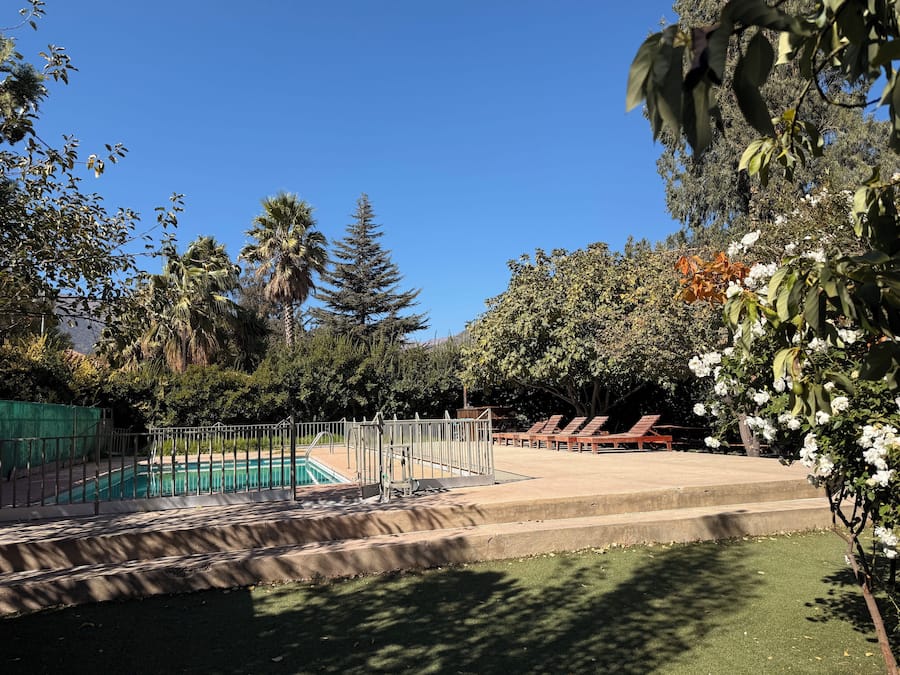 Seasonal outdoor pool
