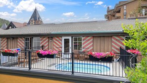 Estúdio, 1 cama Queen e sofá-cama (Lift House Lodge, Boutique Premium St) | Piscina