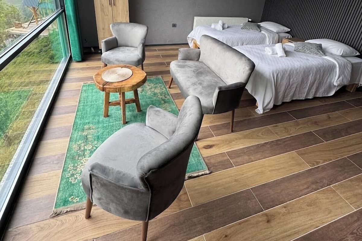 Camera Basic con 2 letti singoli | 1 camera, Wi-Fi gratuito, lenzuola