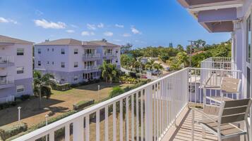 Deluxe appartement, uitzicht op zee | Terras