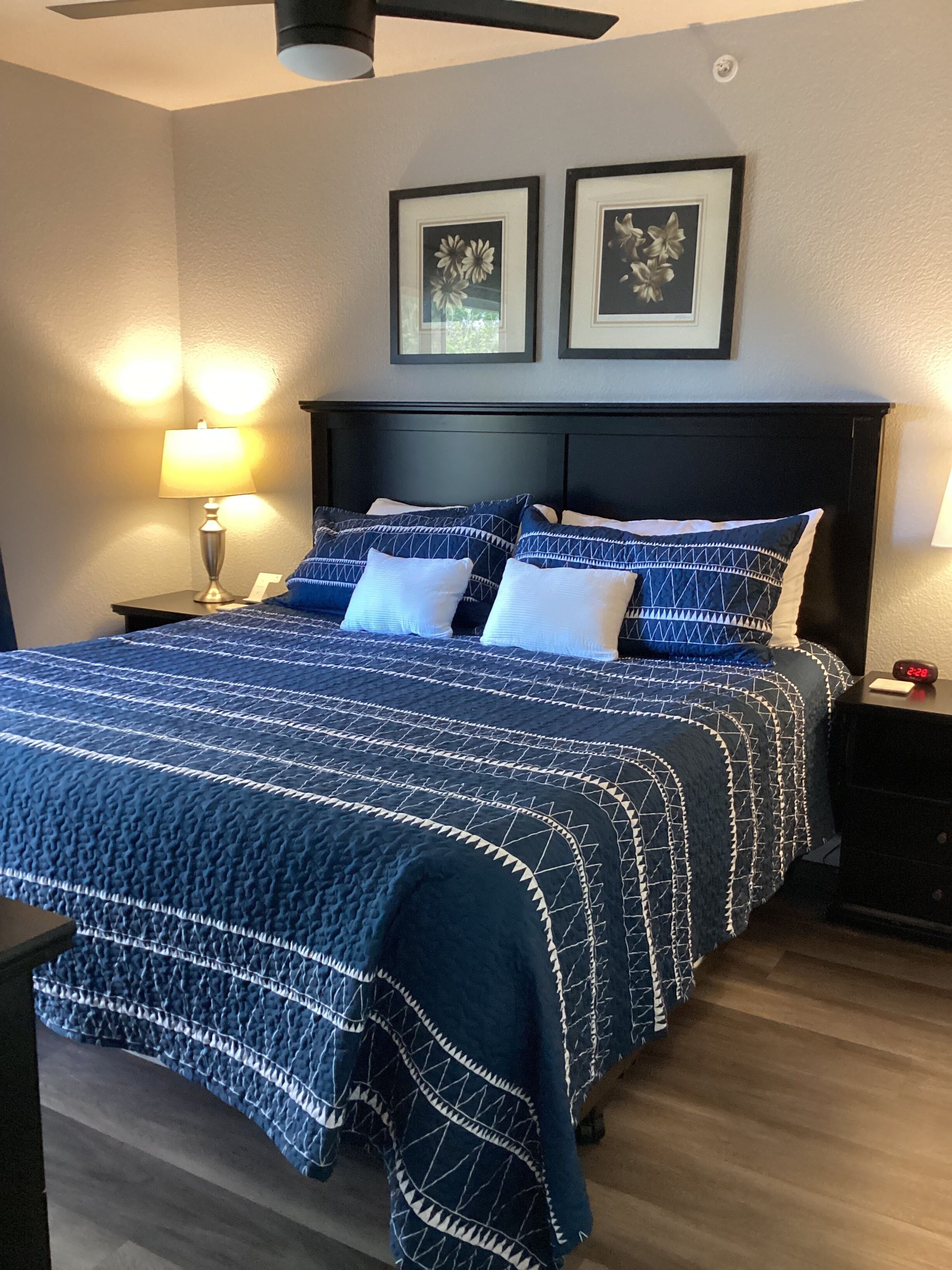 2 bedrooms, iron/ironing board, travel crib, free WiFi