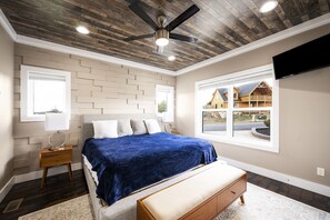 3 dormitorios, tabla de planchar con plancha, wifi gratis y ropa de cama