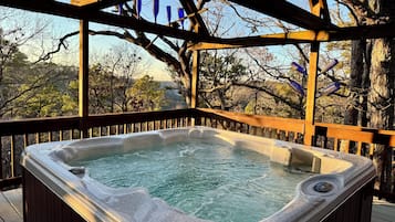 Idromassaggio all'aperto