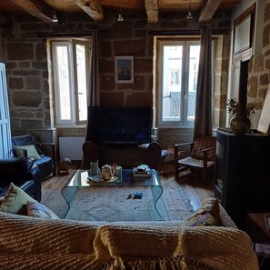 Una chimenea