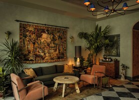 Sala de estar en el lobby