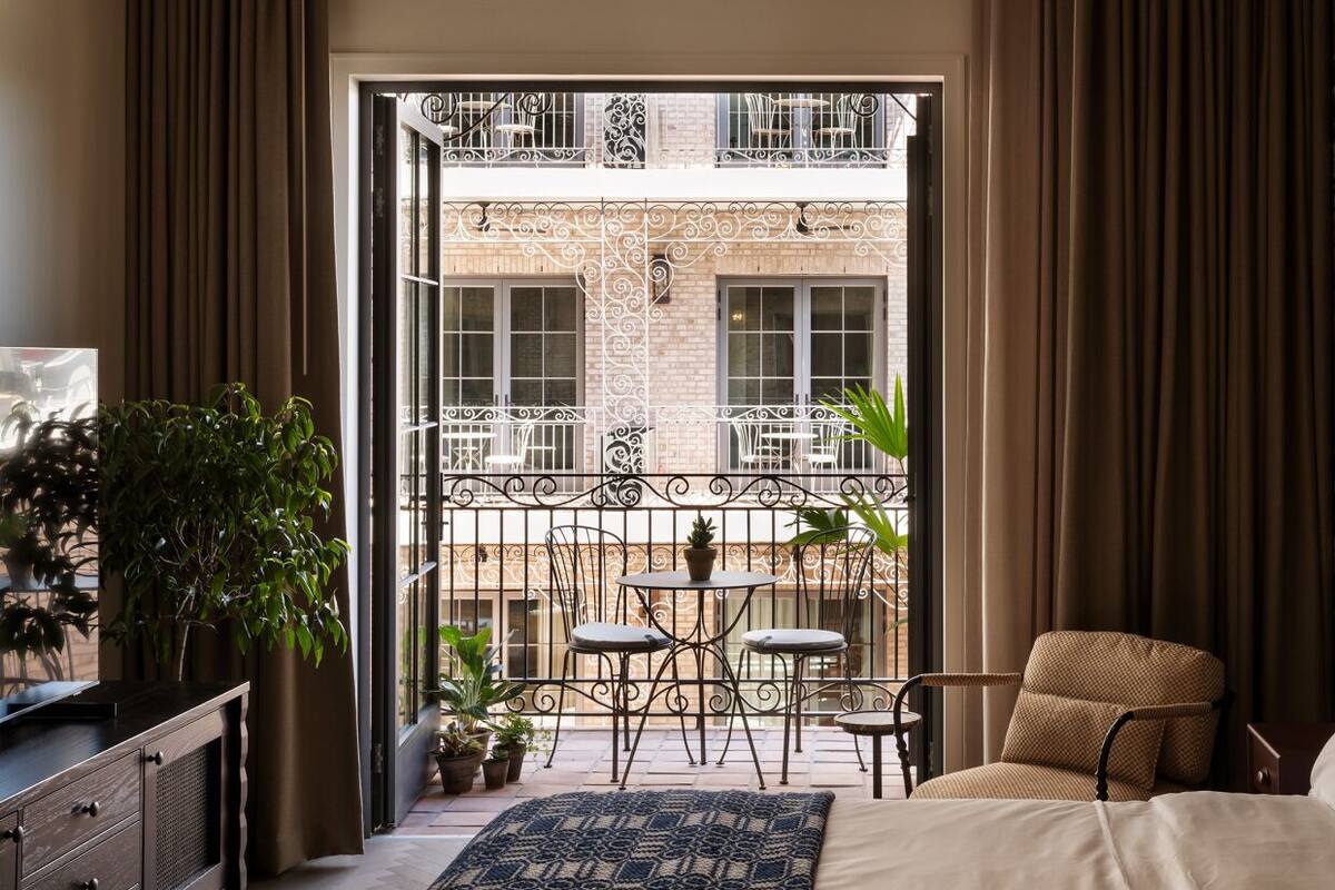 Suite, 1 Bedroom, Balcony | Minibar, in-room safe, WiFi (free), bed sheets