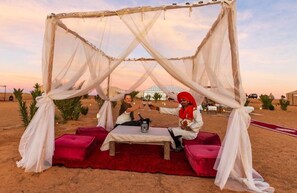 Room, 1 Bedroom, Accessible, Smoking | Terrace/patio - Room-merzouga Desert Camp (Taouz)