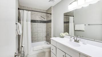 Hair dryer, towels