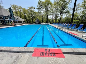Cool off in one of the two free pools located on the Hidden Valley Resort