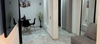 Charming 2-bedroom apartment, living room in beautiful Zacatlán with WiFi