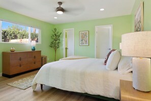 4 bedrooms, iron/ironing board, travel crib, WiFi