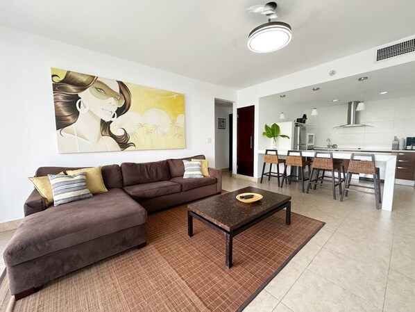 TV, offices - Beach Apartment at Nikki Residences 2 Bedroom (El Chirú)