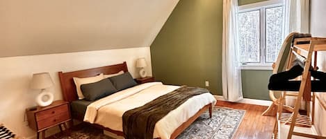 4 chambres, bureau, lit de bébé portatif, accÚs au Wi-Fi (inclus)