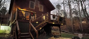 Cozy LAKE cabin. Near Douglas Lake in East TN! Sleeps 5! Hot Tub. Fireplace.