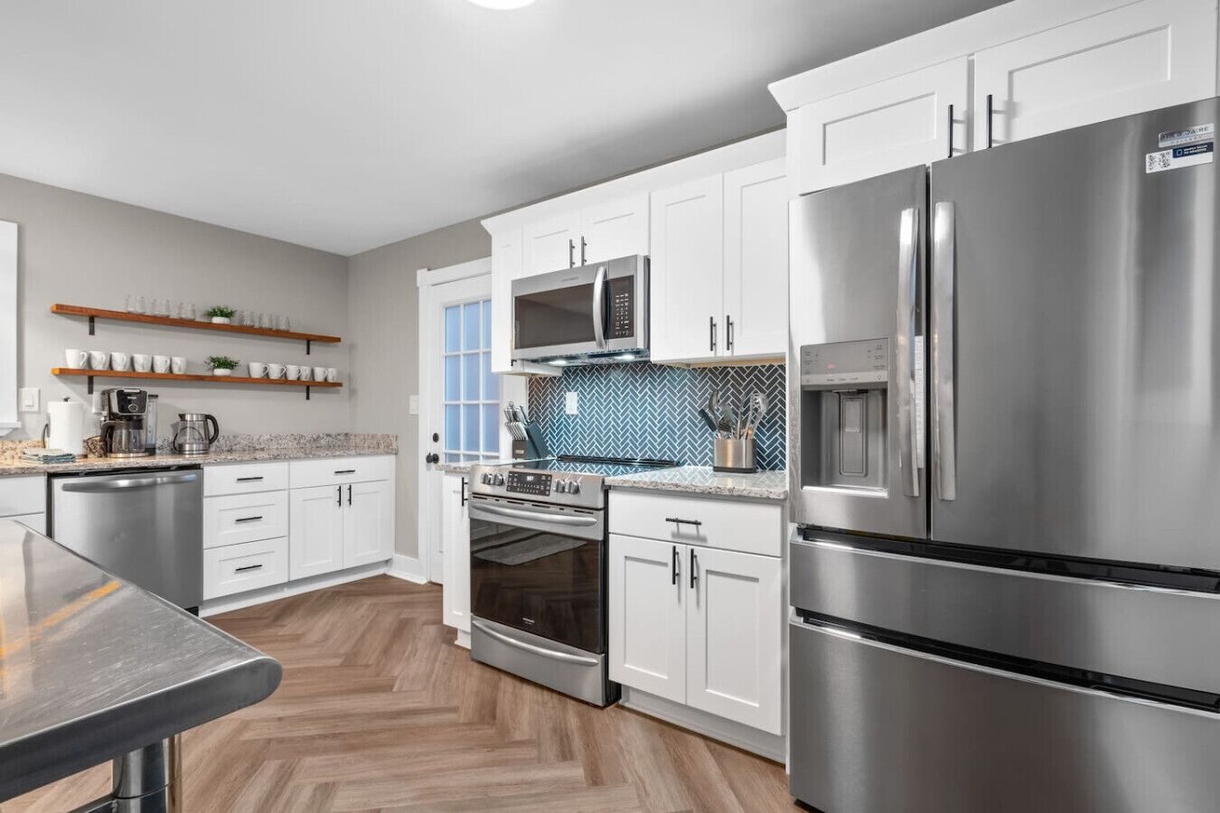 冰箱、烤箱、炉灶、洗碗机