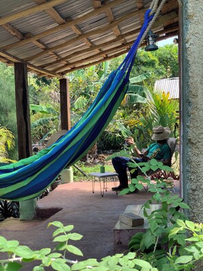 Terrace/patio - Welcome to your Jamaican Cabin in the Mountains (Malvern)