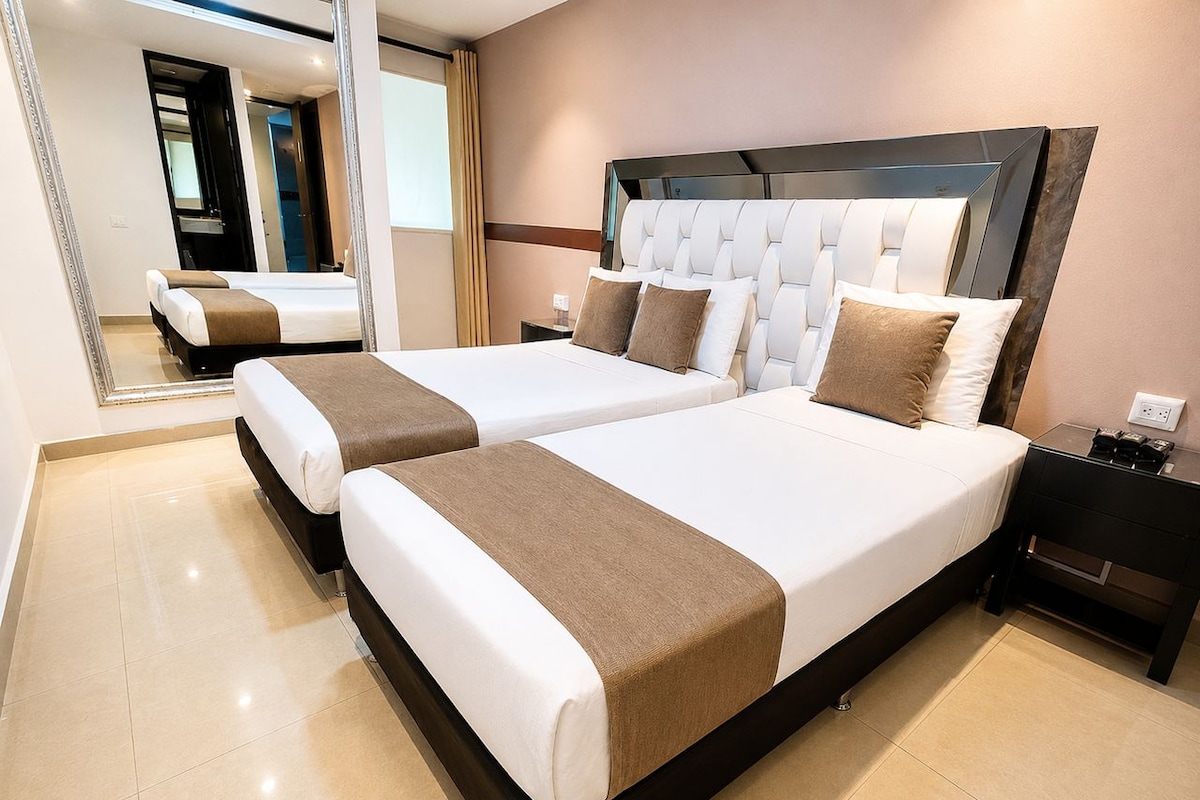 Premium bedding, free WiFi, individually decorated