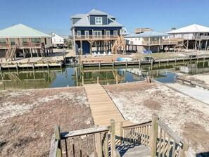 Exterior - Canal Front home with POOL (Dauphin Island)