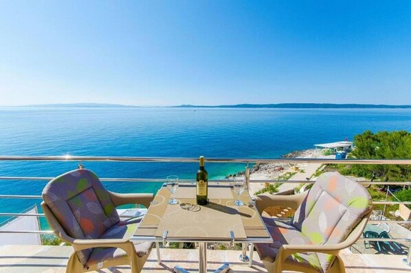 Appartement (Apartman s 1 spavaćom sobom (A2)) | Balkon