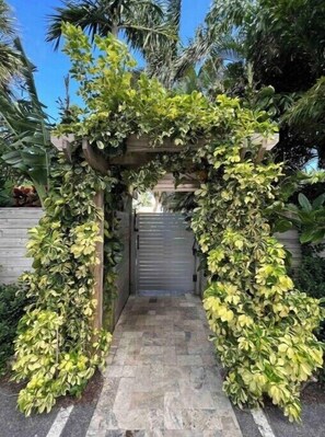 Enceinte de l’hébergement