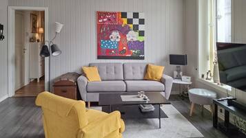TV connectée, cheminée
